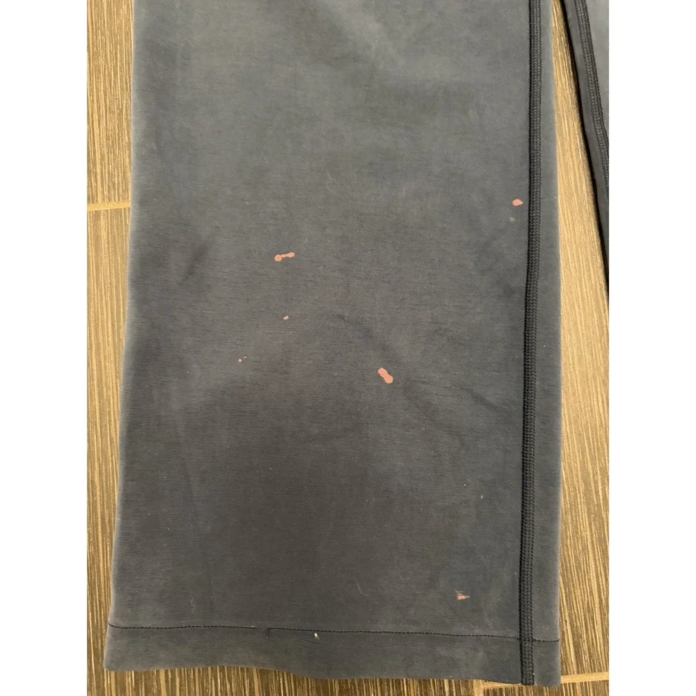 Lululemon Softstreme High-Rise Pant Regular Sz 14 Navy Straight Leg Stretch